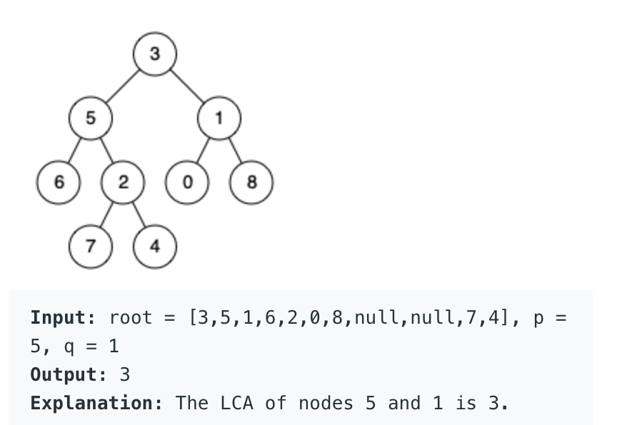 LCA Example 1